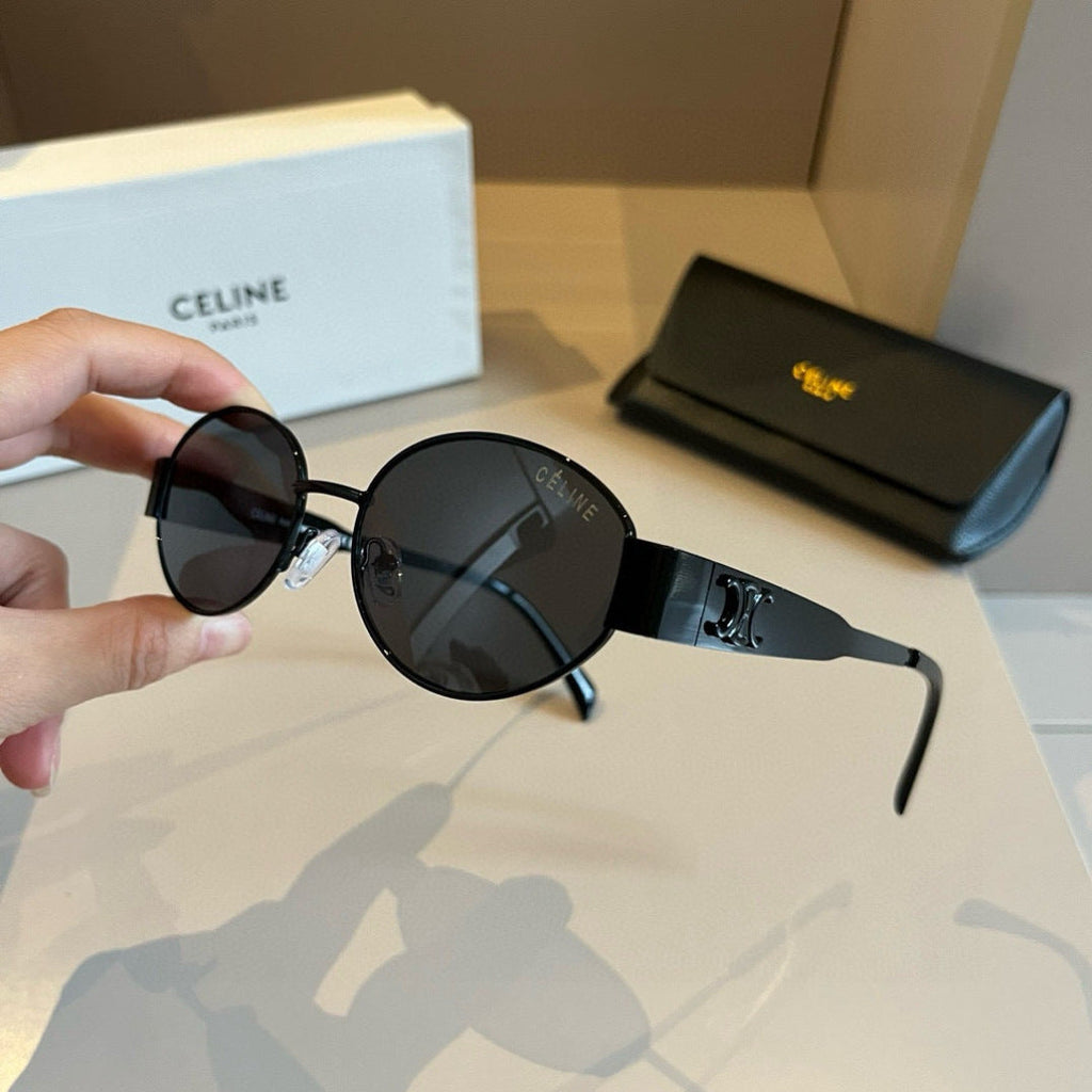 Celine Cat-Eye Silver Lens Sunglasses for Men & Women - 358311 - detail image 2