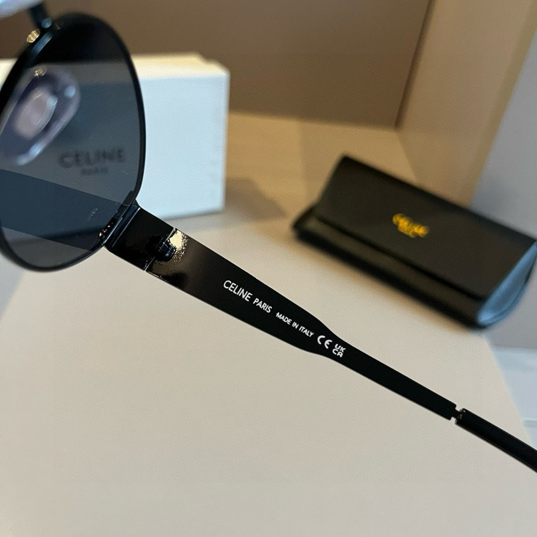 Celine Cat-Eye Silver Lens Sunglasses for Men & Women - 358311 - detail image 8
