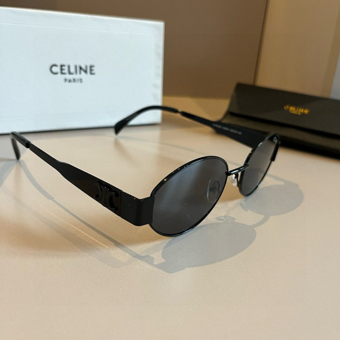 Celine Cat-Eye Silver Lens Sunglasses for Men & Women - 998073