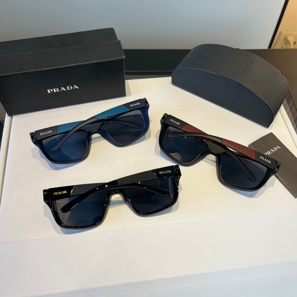 Prada Polarized Fashion Black Lens Sunglasses for Men - 432096 - detail image 10