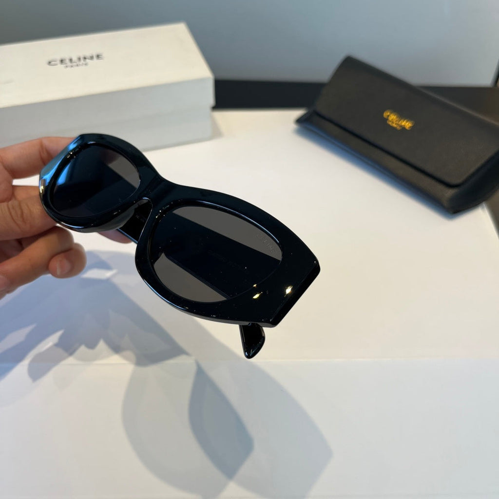 Celine Fashion Black Lens Sunglasses for Men & Women - 431984 - detail image 9