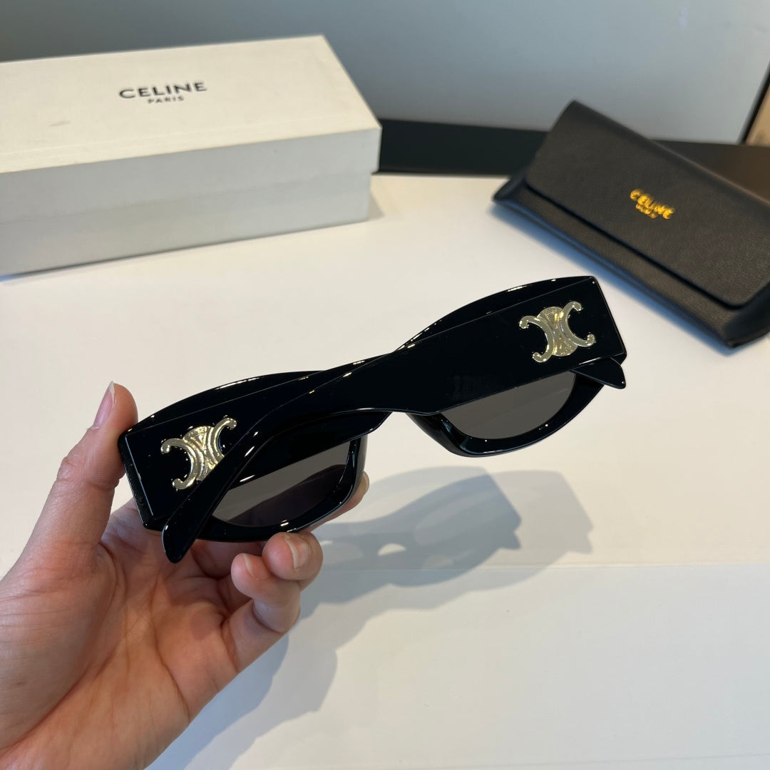 Celine Fashion Black Lens Sunglasses for Men & Women - 382516 - detail image 7