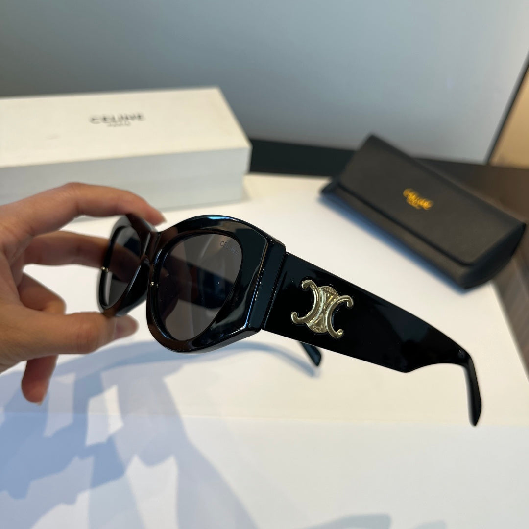 Celine Fashion Black Lens Sunglasses for Men & Women - 431984 - detail image 4