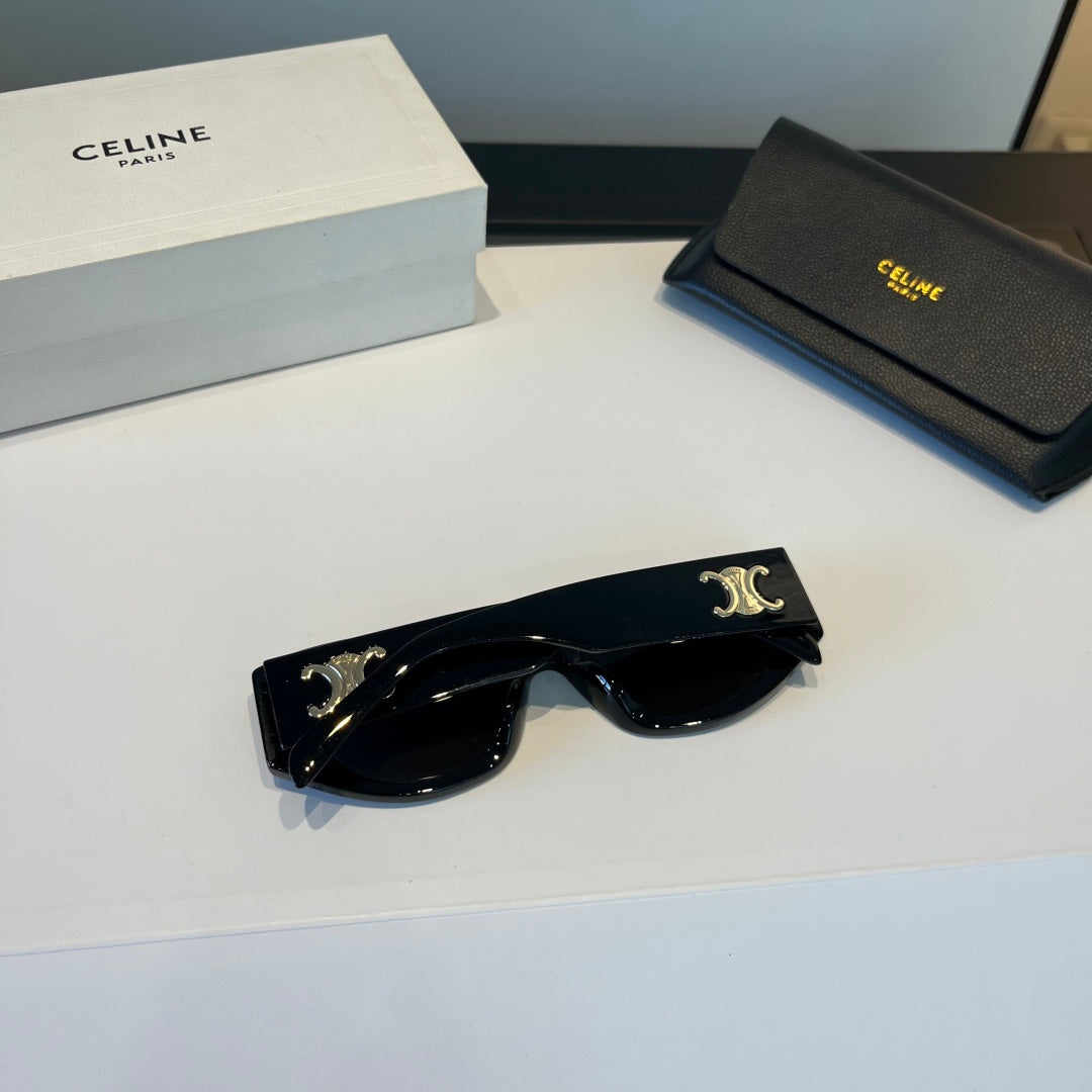 Celine Fashion Black Lens Sunglasses for Men & Women - 358333 - detail image 11