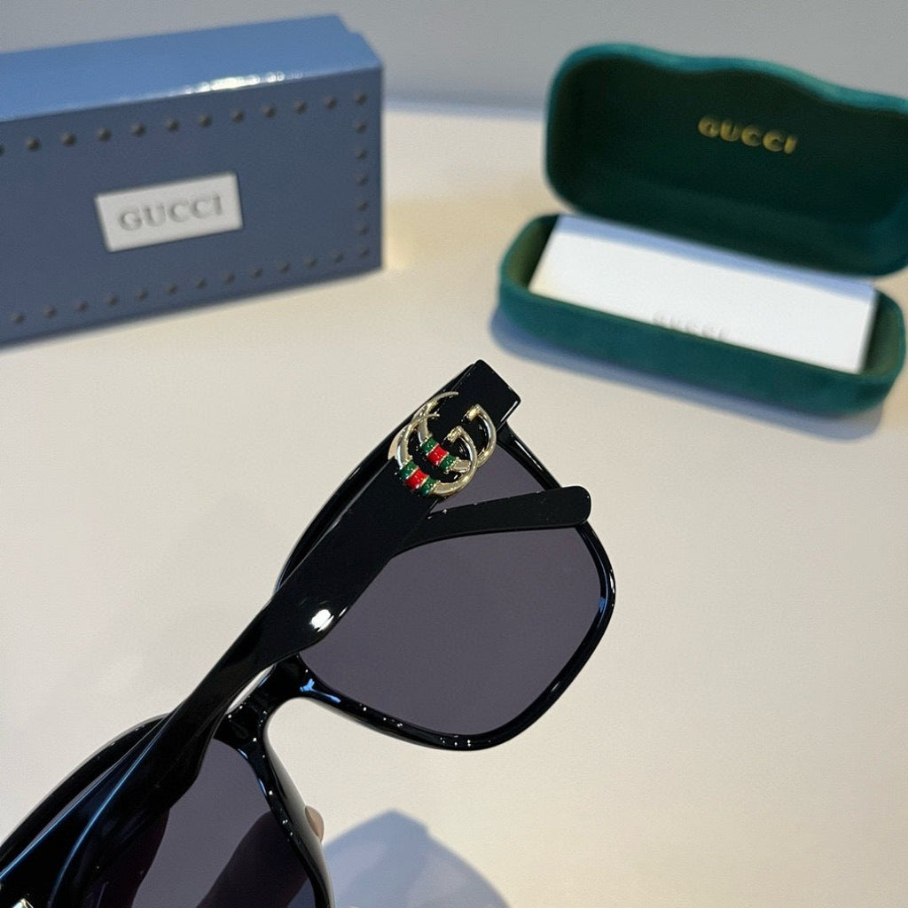 Gucci Fashion Black Lens Sunglasses for Men & Women - 997665 - detail image 5
