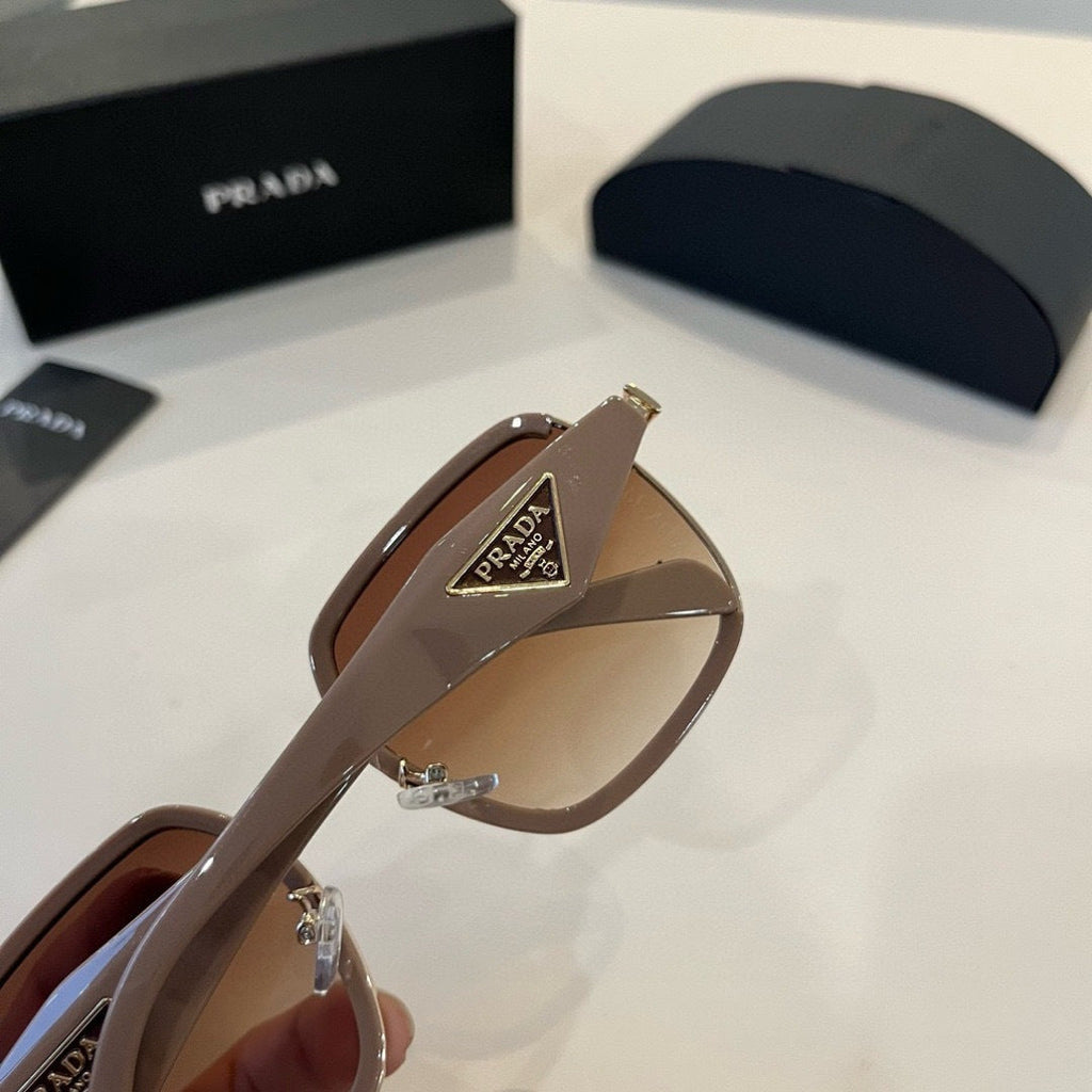 Prada Fashion Brown Lens Sunglasses for Men & Women - 487096 - detail image 6