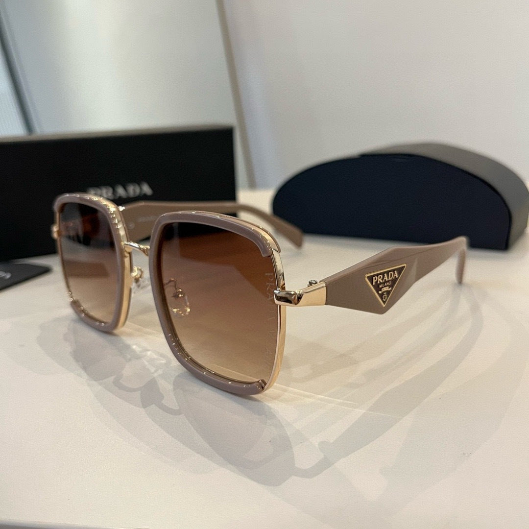Prada Fashion Brown Lens Sunglasses for Men & Women - 398969 - detail image 3