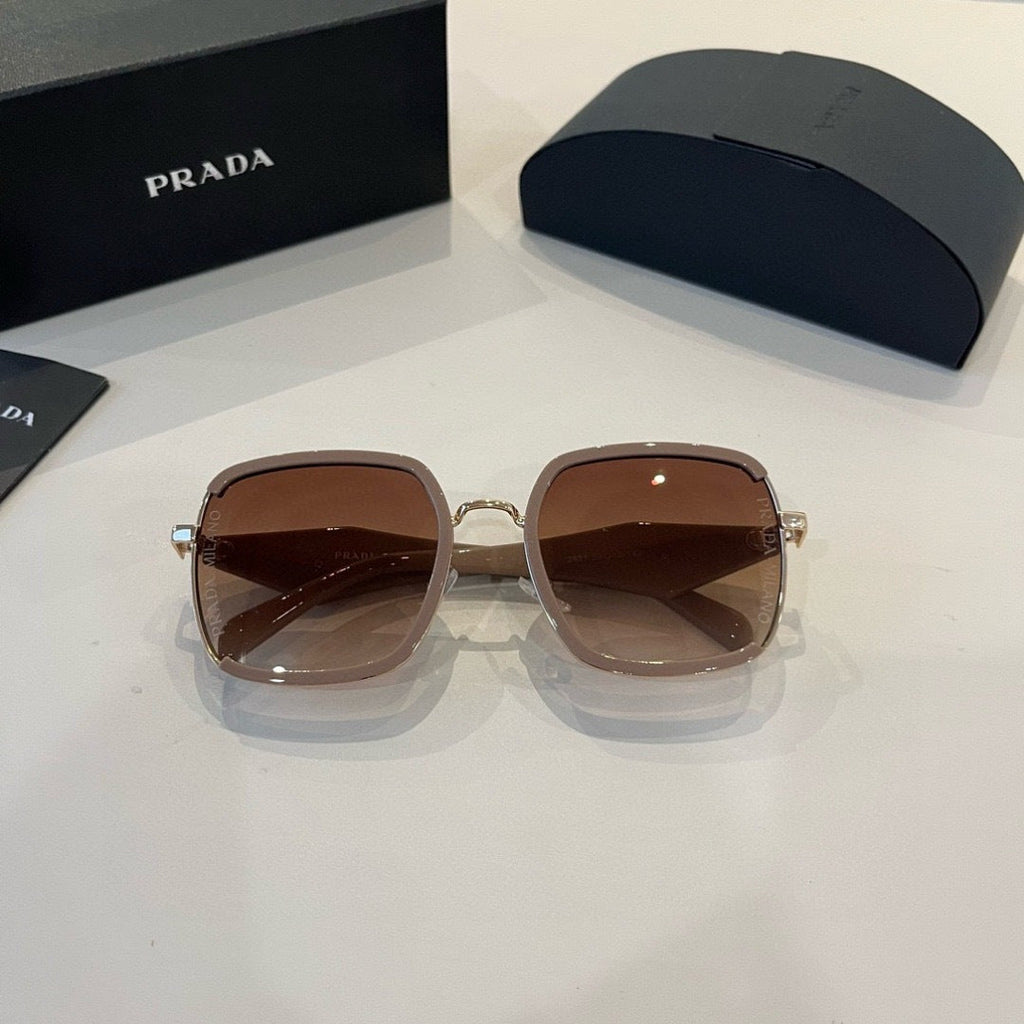 Prada Fashion Brown Lens Sunglasses for Men & Women - 432081 - detail image 4