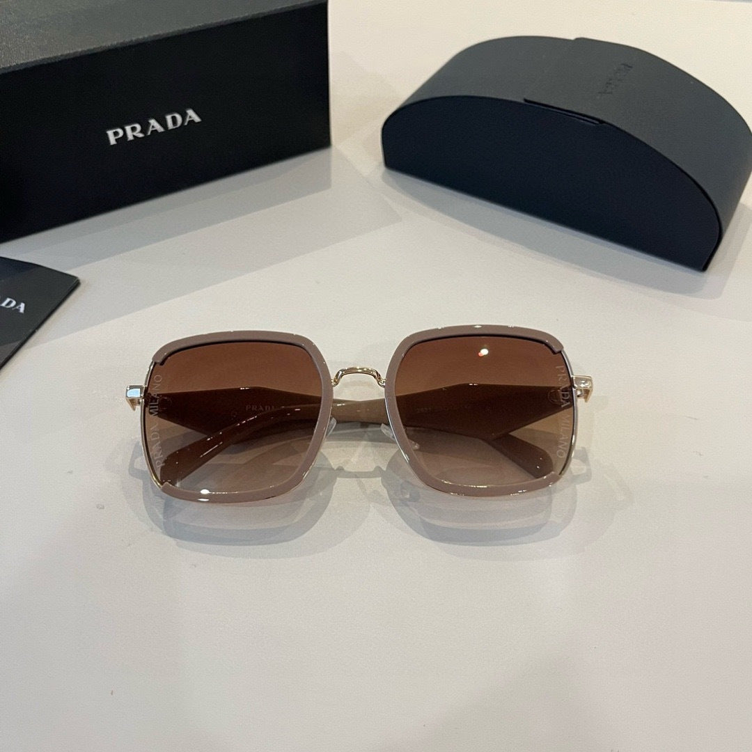 Prada Fashion Brown Lens Sunglasses for Men & Women - 432081 - detail image 4
