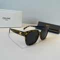 Celine Fashion Black Lens Sunglasses for Men & Women - 998039