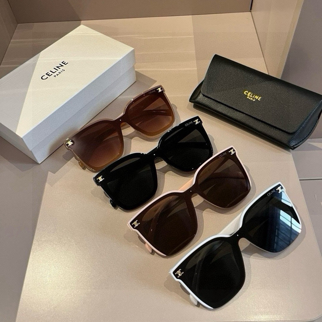 Celine Fashion Black Lens Sunglasses for Men & Women - 431983 - detail image 8