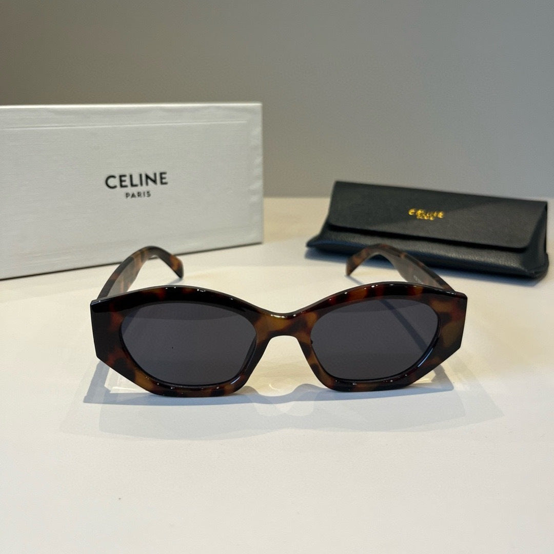 Celine Fashion Black Lens Sunglasses for Men & Women - 998041 - detail image 2