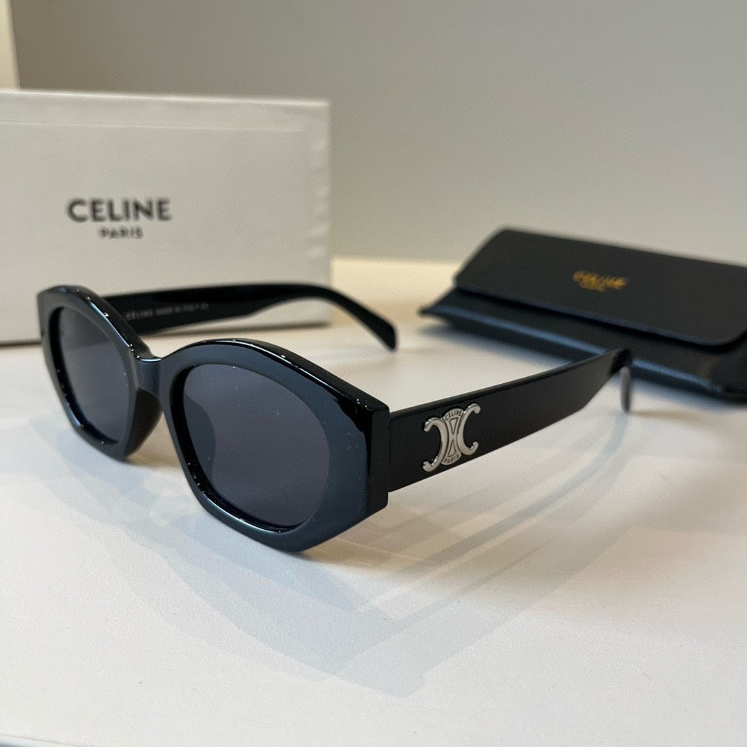 Celine Fashion Black Lens Sunglasses for Men & Women - detail image 3