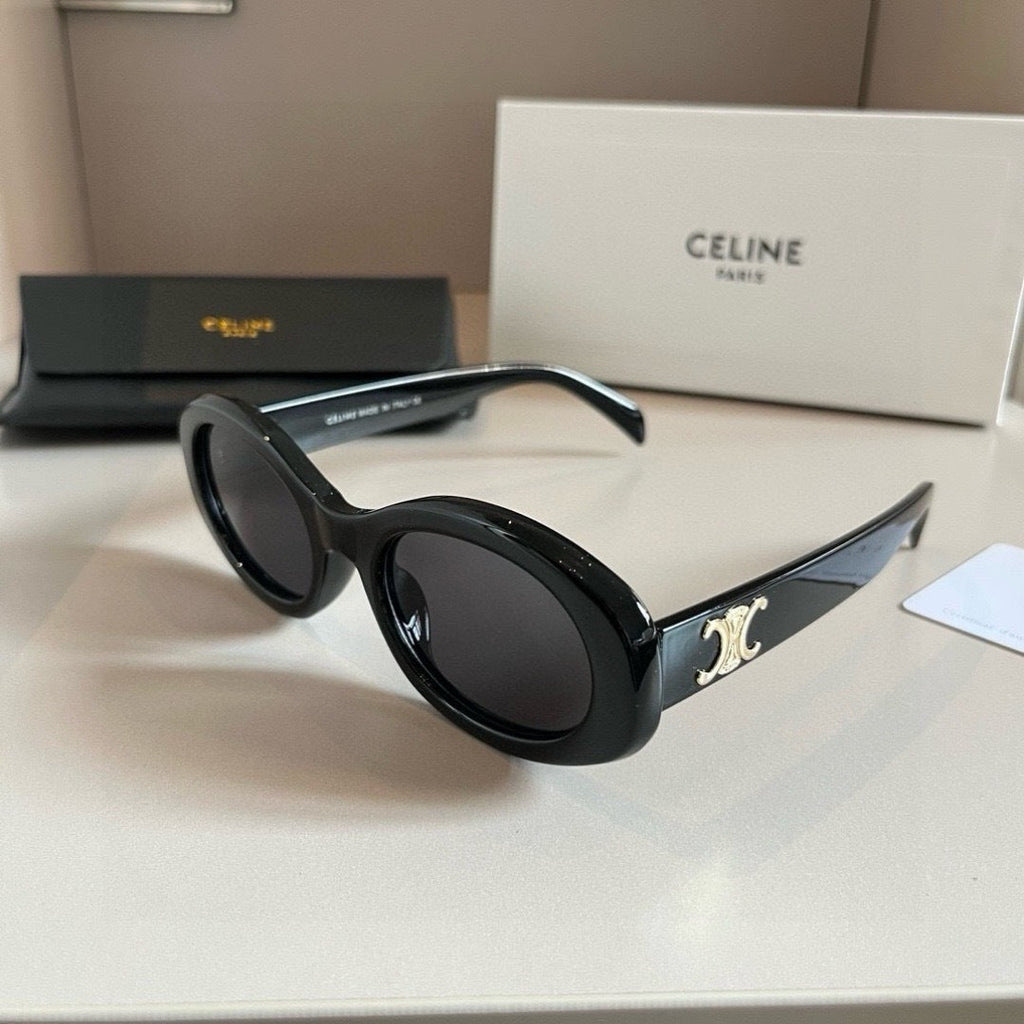 Celine Fashion Black Lens Sunglasses for Men & Women - 449297 - detail image 3