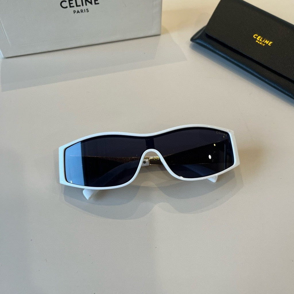 Celine Metal Fashion Blue Lens Sunglasses for Men & Women - 998052 - detail image 4