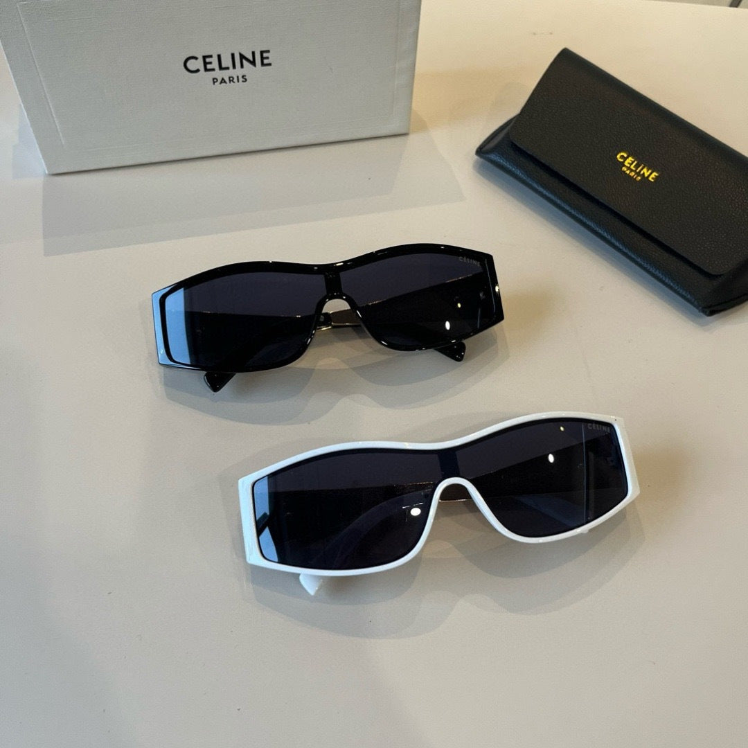 Celine Metal Fashion Blue Lens Sunglasses for Men & Women - 998052 - detail image 9