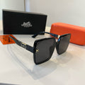 Hermès Round Black Lens Sunglasses for Women - 372644