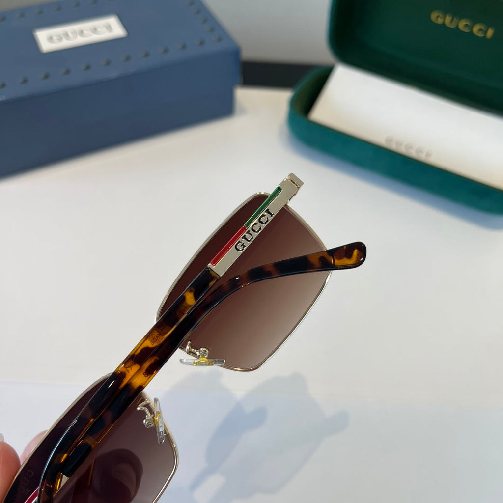 Gucci Oversized Red Lens Sunglasses for Women - 997572 - detail image 8