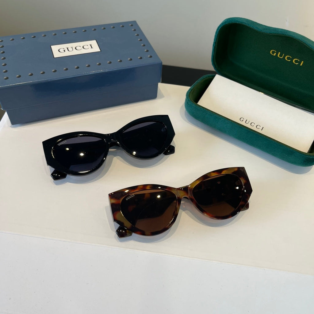 Gucci Cat-Eye Black Lens Sunglasses for Men & Women - 866923 - detail image 10