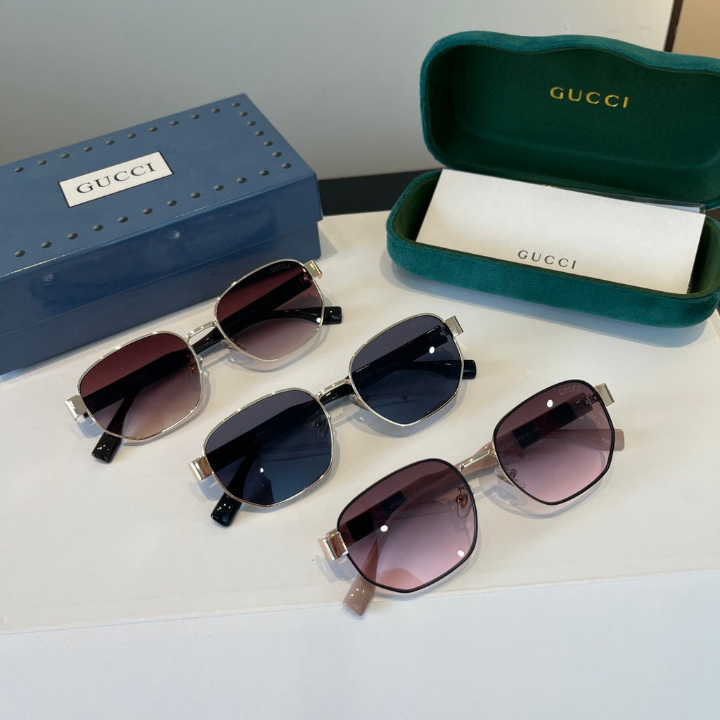 Gucci Oversized Silver Lens Sunglasses for Women - 997578 - detail image 11