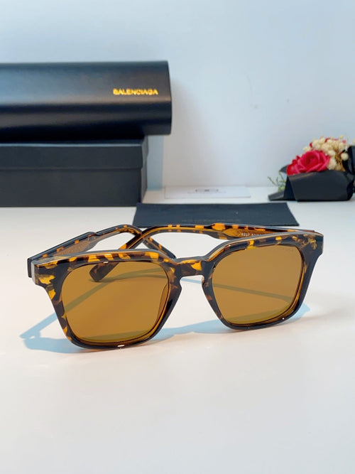 Balenciaga Blue-Light Fashion Brown Lens Sunglasses for Men & Women - detail image 2