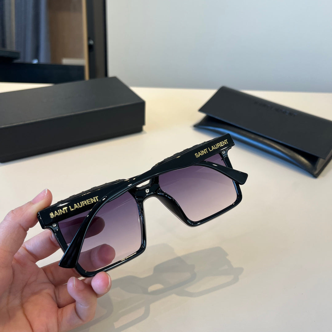 Saint Laurent Fashion Black Lens Sunglasses for Men & Women - 398781 - detail image 5
