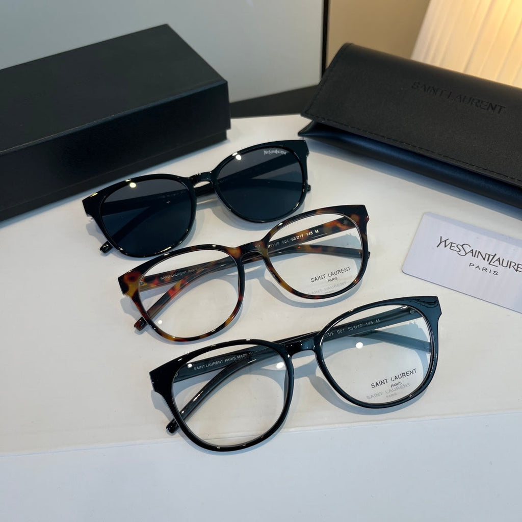 Saint Laurent Oversized Blue Lens Sunglasses for Men & Women - 998011 - detail image 9