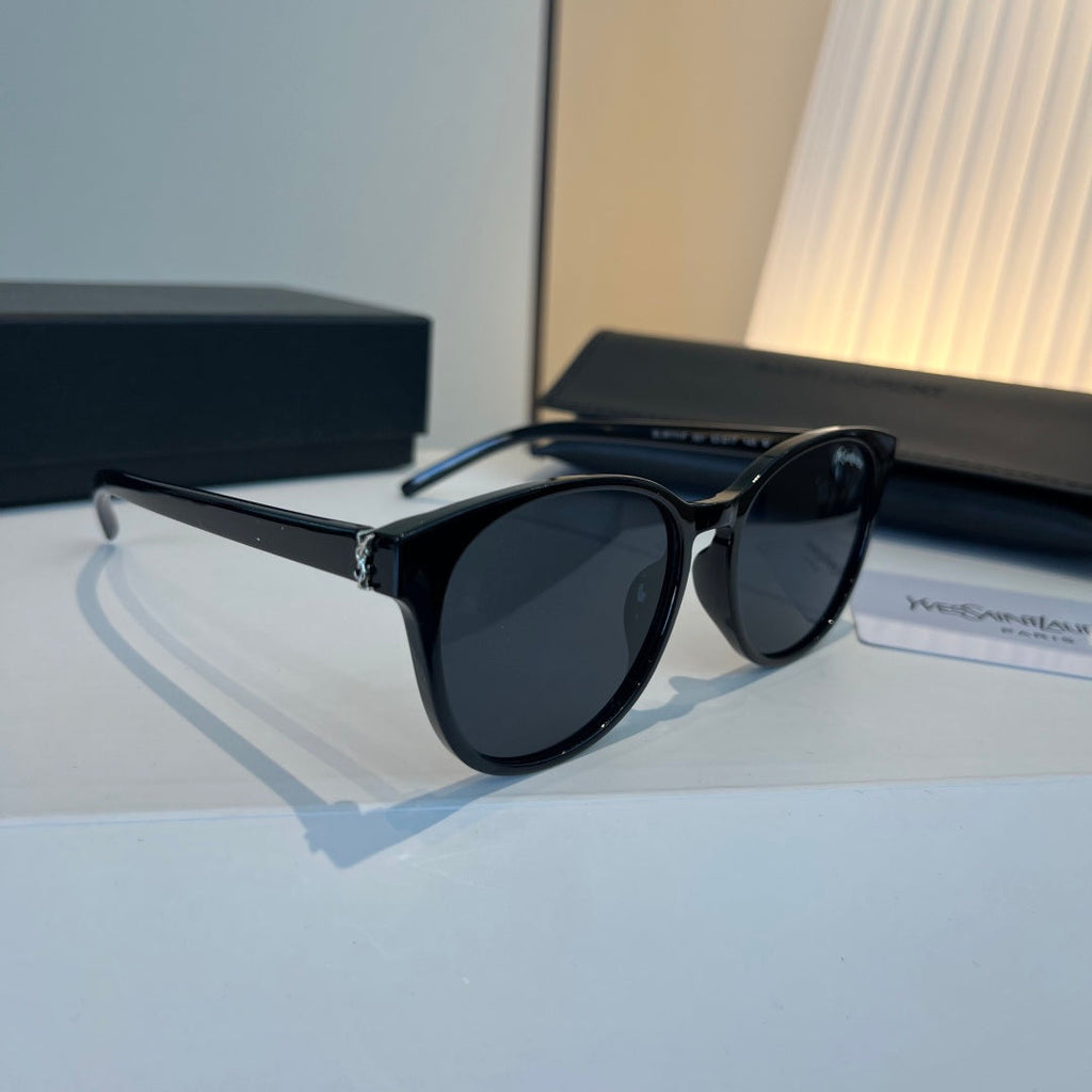 Saint Laurent Oversized Blue Lens Sunglasses for Men & Women - 998011