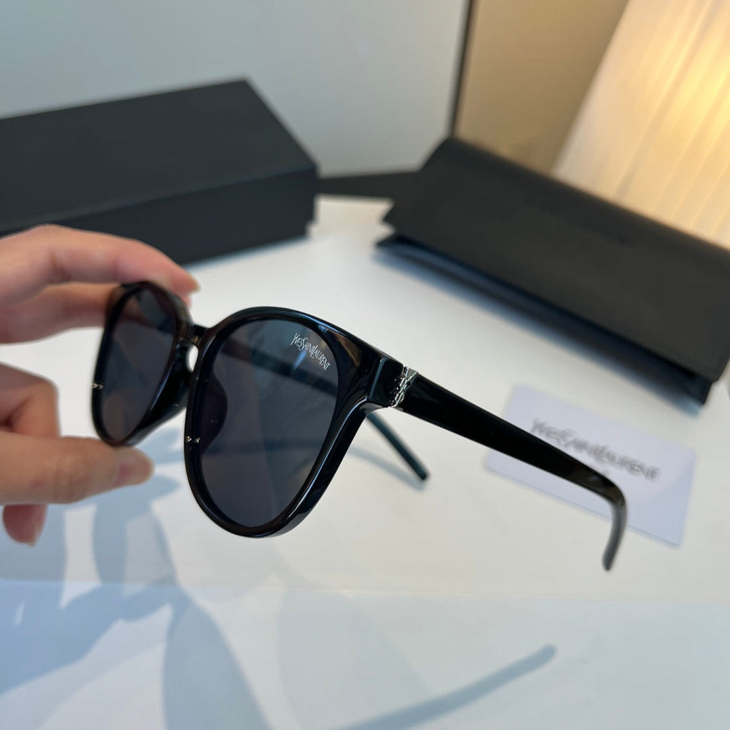Saint Laurent Oversized Blue Lens Sunglasses for Men & Women - 998011 - detail image 4