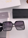 Dior CD3227 Polarized Square Brown Lens Sunglasses for Women