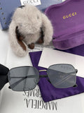 Gucci G6881 Polarized Aviator Red Lens Sunglasses for Men - 934075