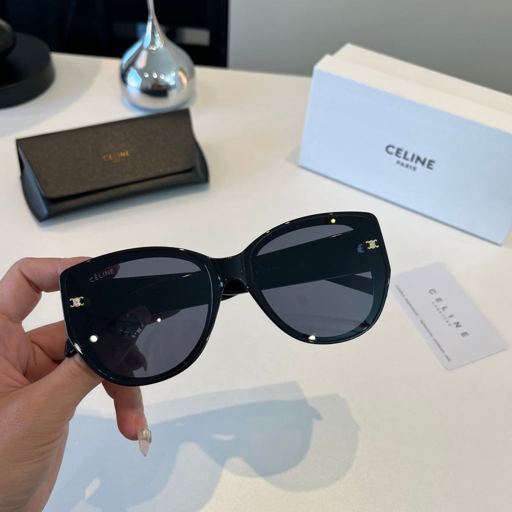Celine Fashion Black Lens Sunglasses for Men & Women - 415653 - detail image 5