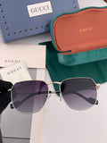 Gucci G6162 Polarized Oversized Black Lens Sunglasses for Men & Women - 997618