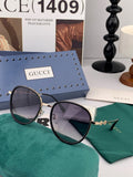 Gucci G2211 Round Red Lens Sunglasses for Men & Women - 997612