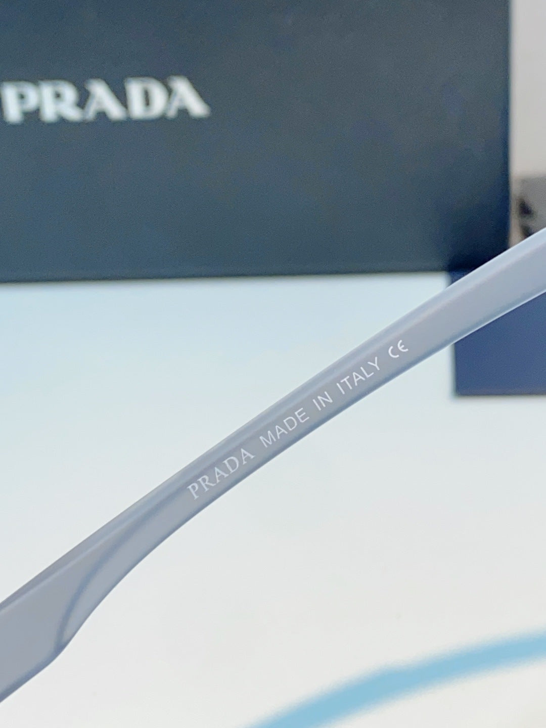 Prada Polarized Fashion Black Lens Sunglasses for Men - 398943 - detail image 8