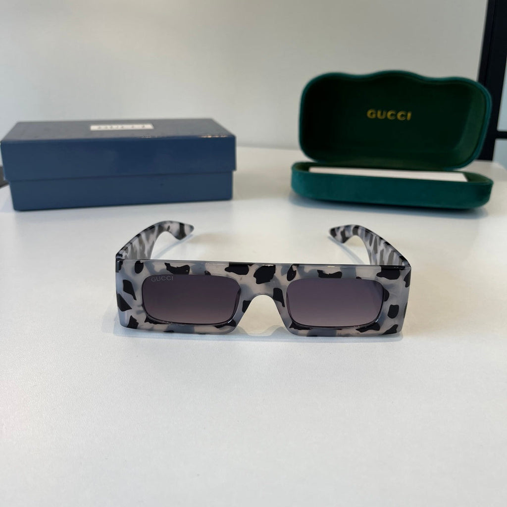 Gucci Oversized Silver Lens Sunglasses for Men & Women - 132242 - detail image 2