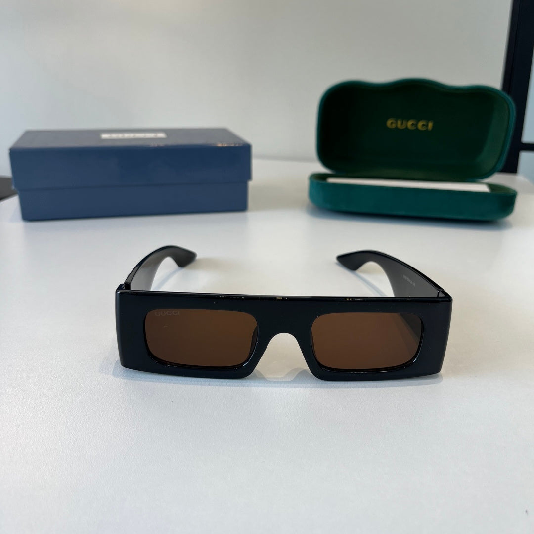 Gucci Oversized Silver Lens Sunglasses for Men & Women - 132243 - detail image 2