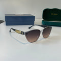 Gucci Oversized Silver Lens Sunglasses for Women - 132253