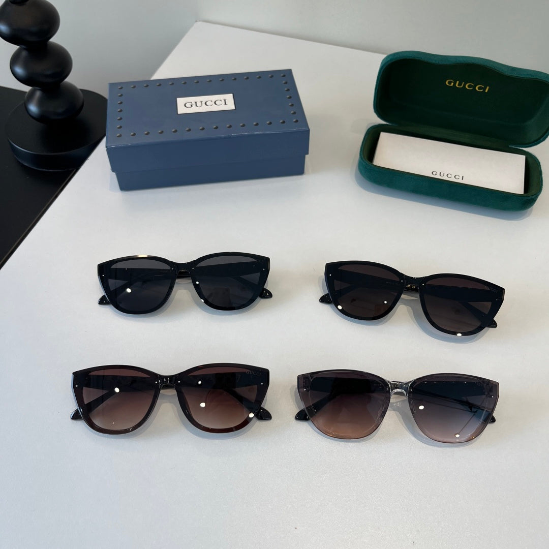 Gucci Oversized Red Lens Sunglasses for Women - 132254 - detail image 11