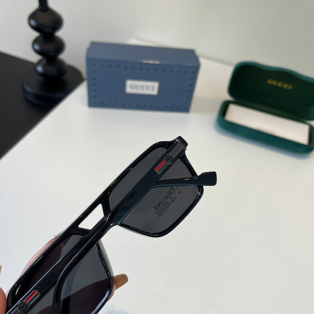 Gucci Fashion Black Lens Sunglasses for Men & Women - 132263 - detail image 7