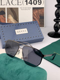 Gucci G8810 Polarized Aviator Gold Lens Sunglasses for Men