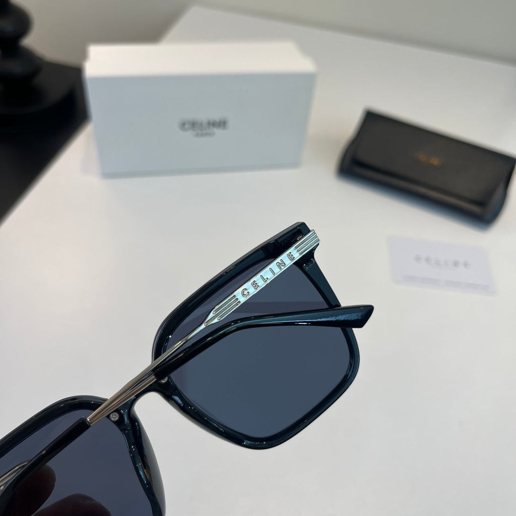 Celine Fashion Black Lens Sunglasses for Men & Women - 132452 - detail image 6