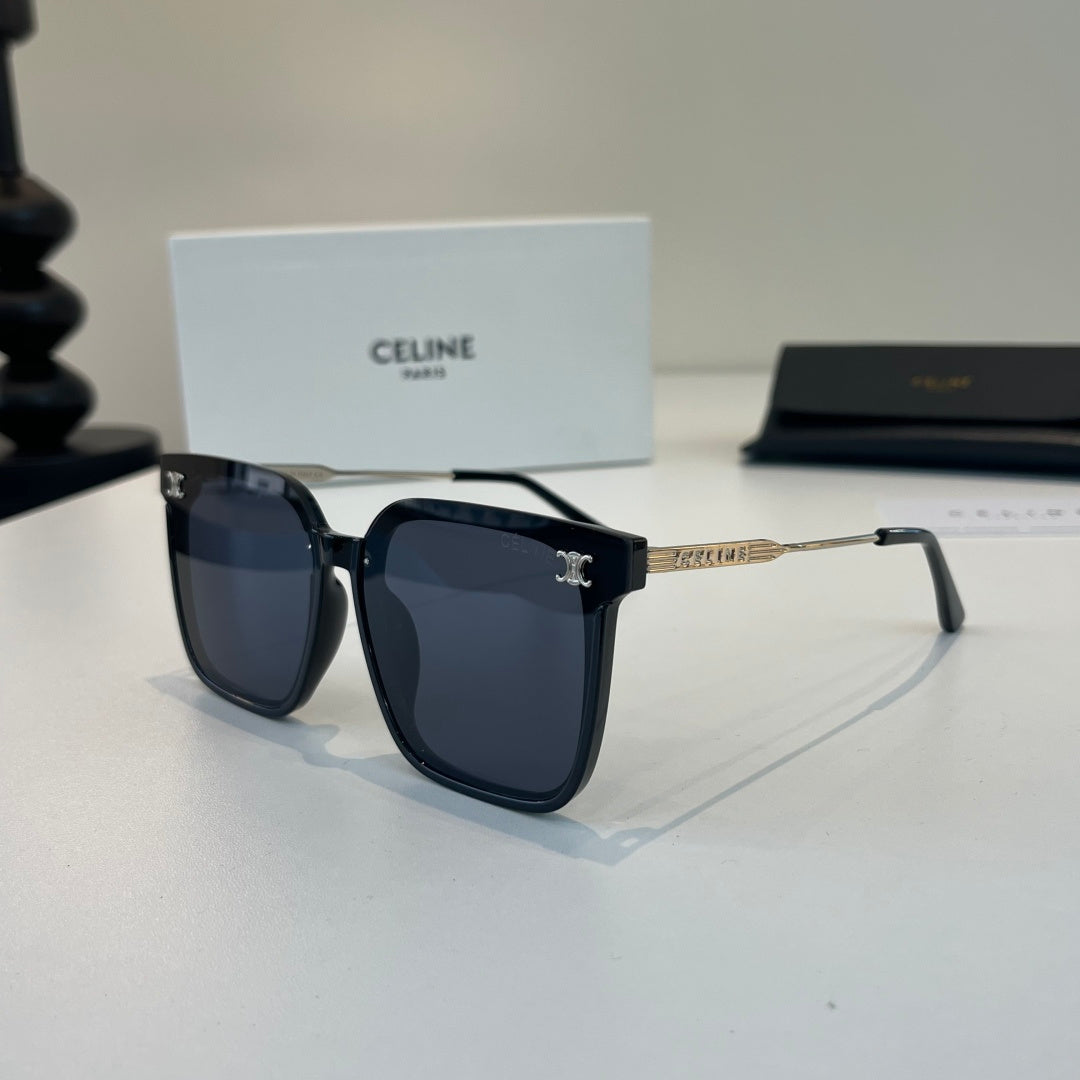 Celine Fashion Black Lens Sunglasses for Men & Women - 372004 - detail image 3