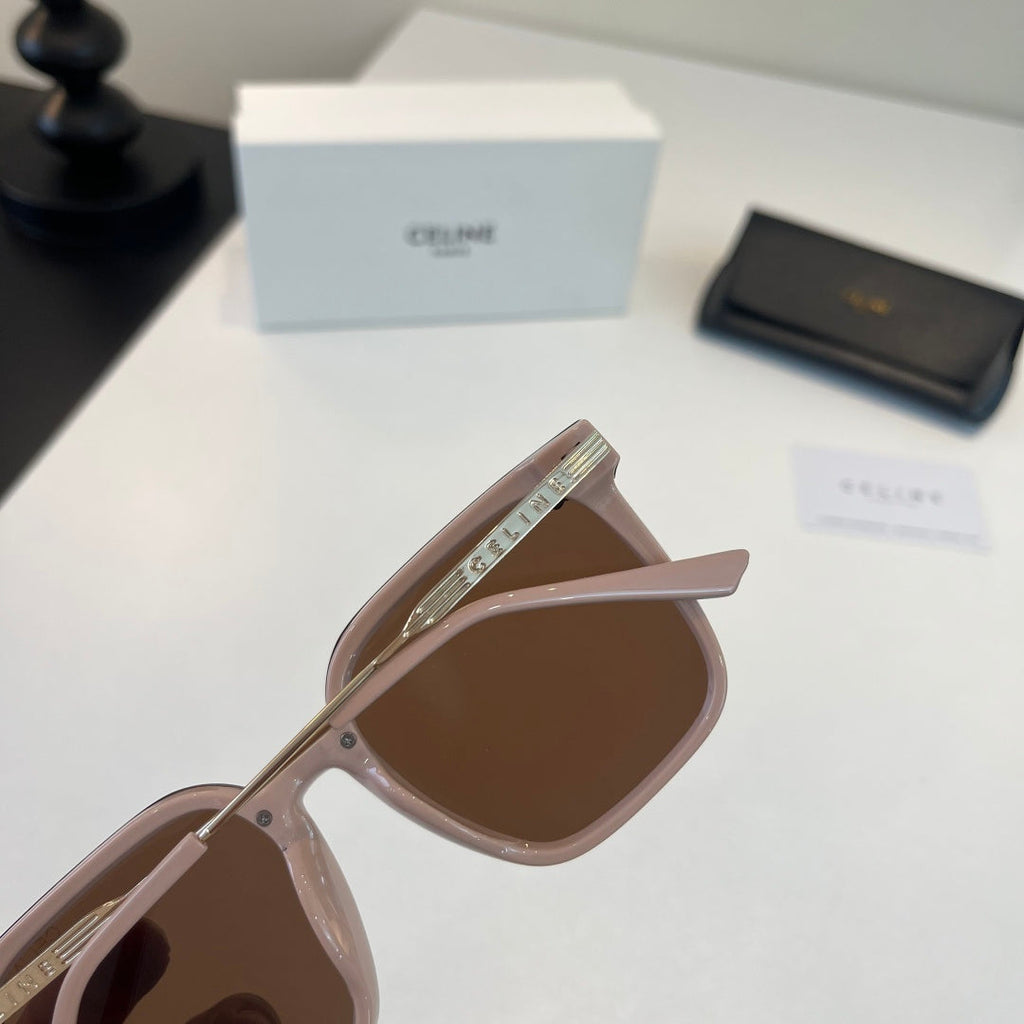 Celine Fashion Black Lens Sunglasses for Men & Women - 132453 - detail image 7
