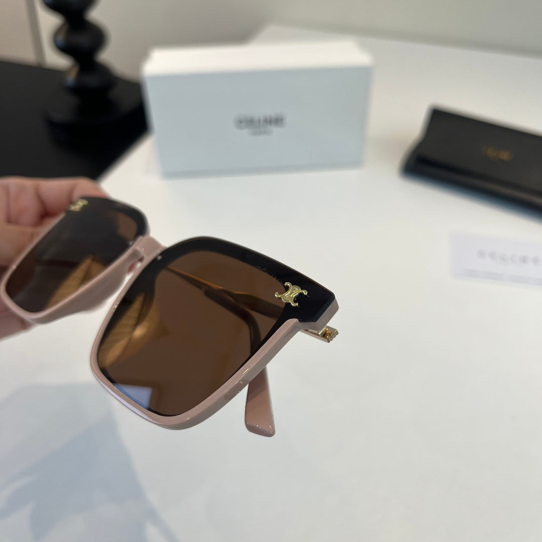 Celine Fashion Black Lens Sunglasses for Men & Women - 132453 - detail image 6