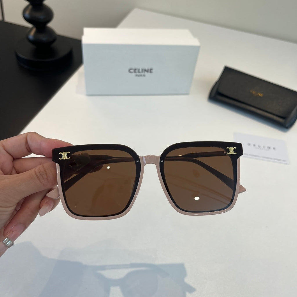 Celine Fashion Black Lens Sunglasses for Men & Women - 432003 - detail image 4