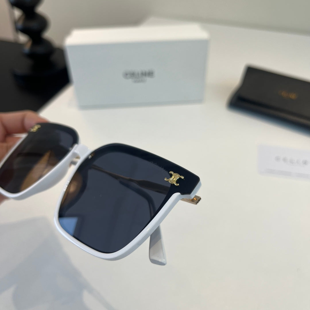 Celine Fashion Black Lens Sunglasses for Men & Women - 132454 - detail image 6