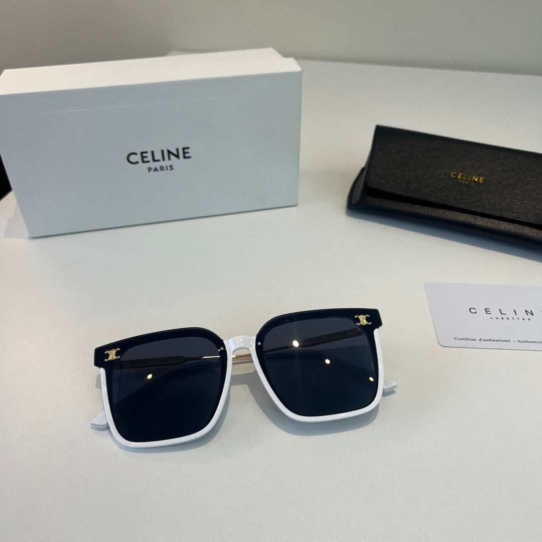 Celine Fashion Black Lens Sunglasses for Men & Women - 132454 - detail image 4