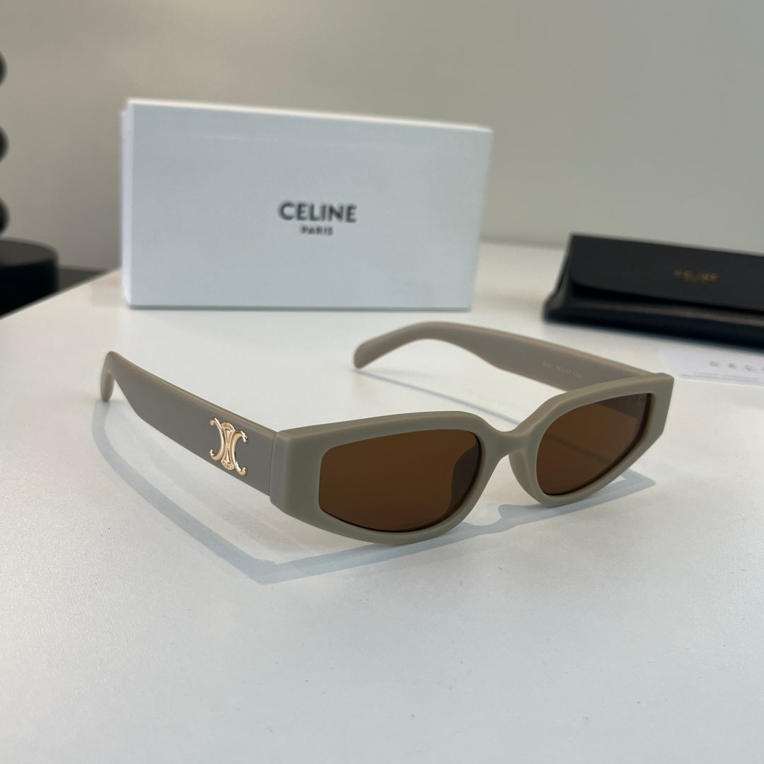 Celine Fashion Silver Lens Sunglasses for Men & Women - 398856