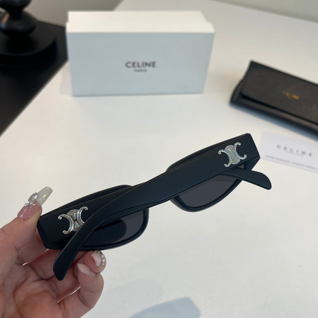 Celine Fashion Black Lens Sunglasses for Men & Women - 132458 - detail image 7